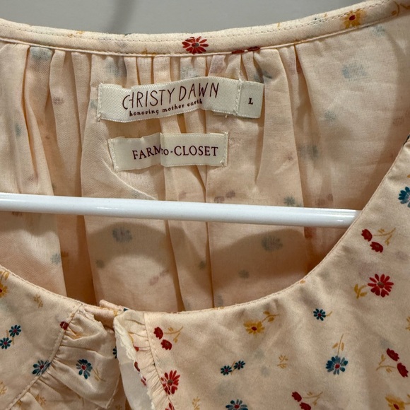 EUC Christy Dawn Nellie Dress - Carnelian Aster Garden - Picture 2 of 3